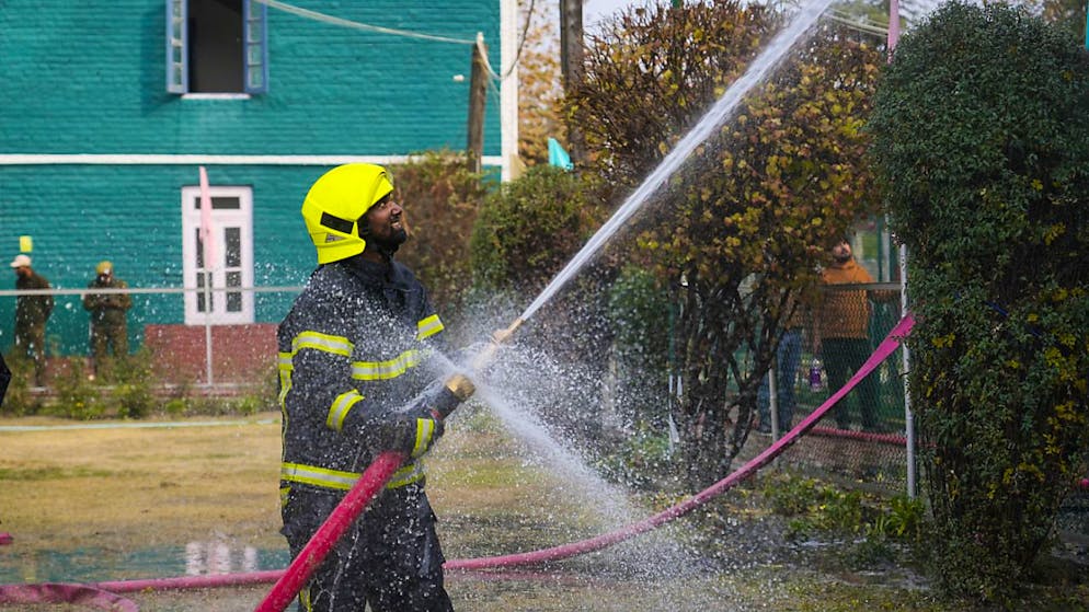 Un grave incendio è scoppiato in un ospedale indiano.(Immagine d'archivio).