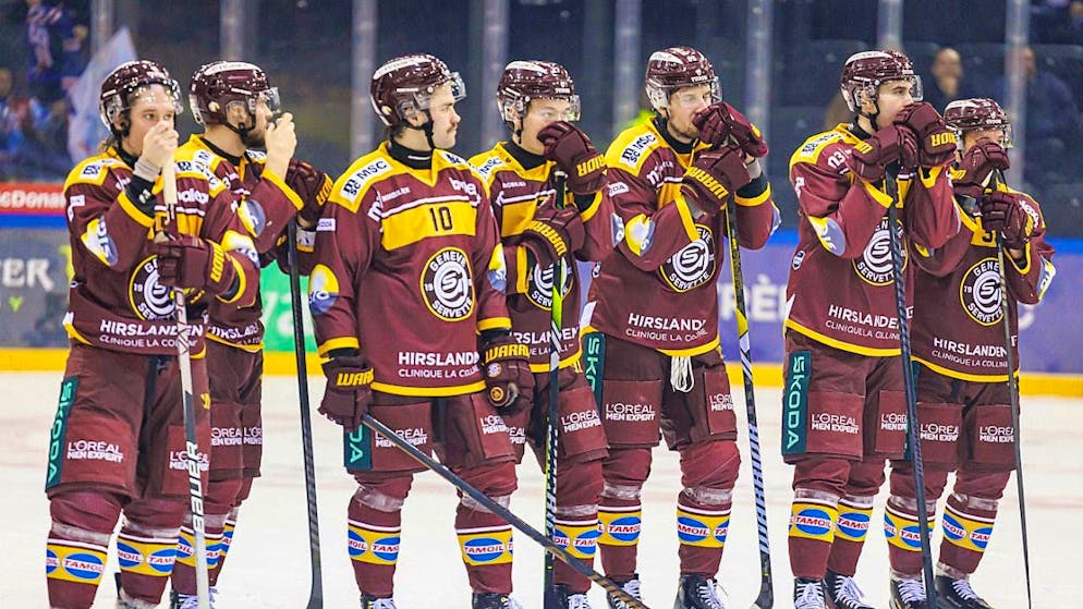Servette still only in form in the Champions League - Gallery. Hanging heads at Genève-Servette HC - another home defeat against Kloten