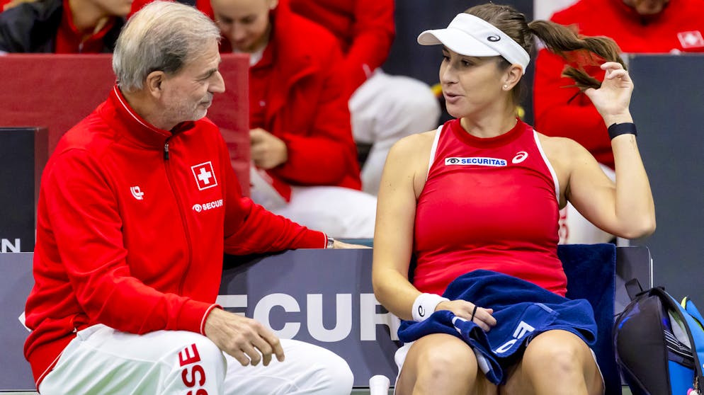 Heinz Günthardt peut se réjouir du retour à la compétition de Belinda Bencic.