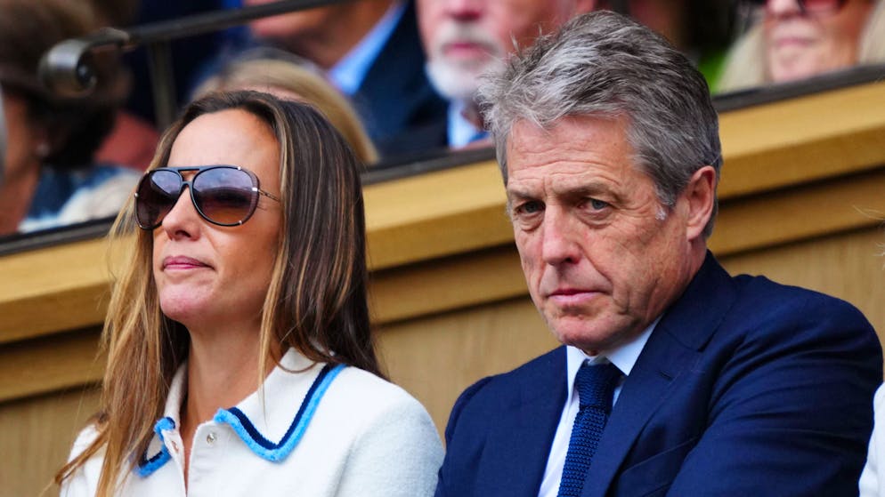 Rascals. This is why Hugh Grant hides from his 5 children in the toilet