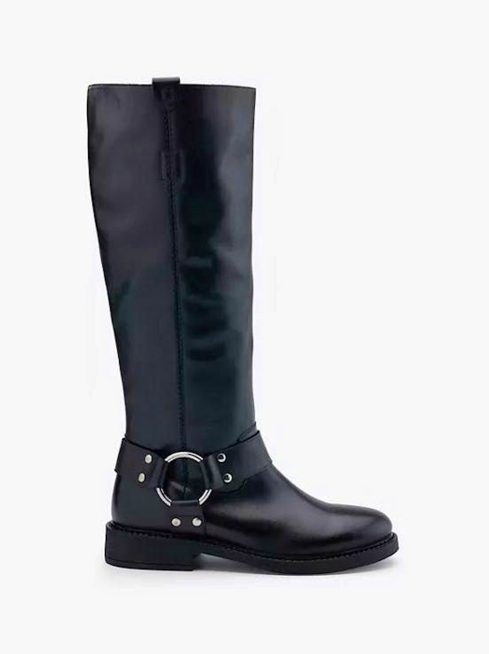 Shoe trend 1: Biker boots. Biker boots from 5th Avenue for 109.95 francs, via Dosenbach.