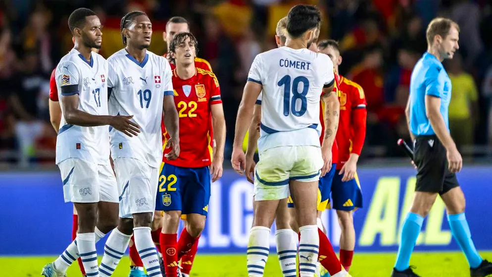 Switzerland remain without points in Spain.