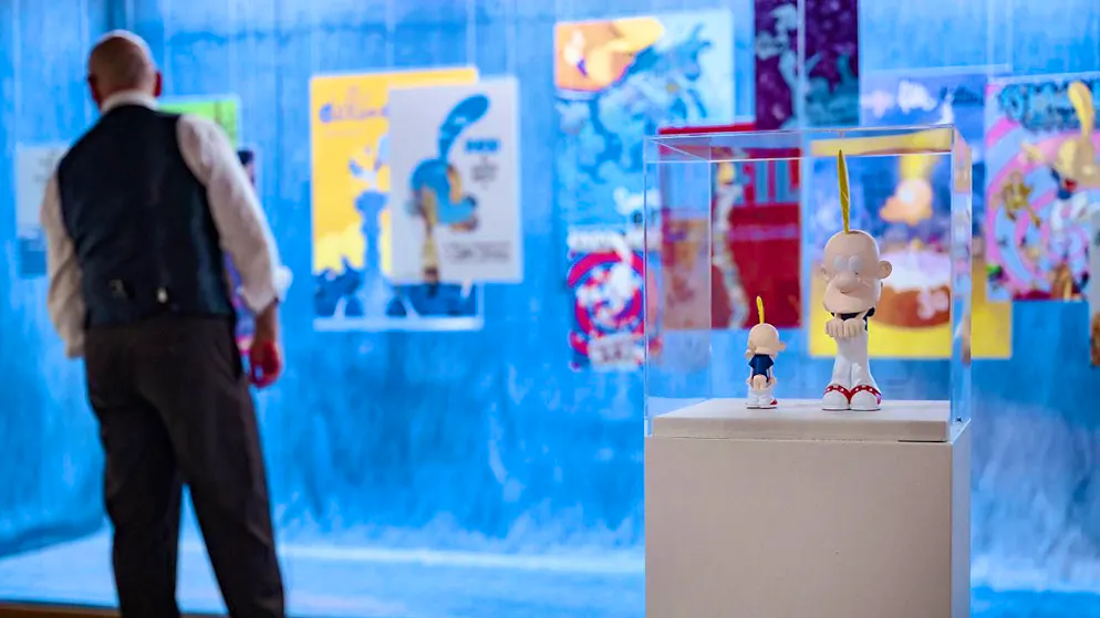 Zep became famous with the character Titeuf and the comic of the same name. (archive picture)