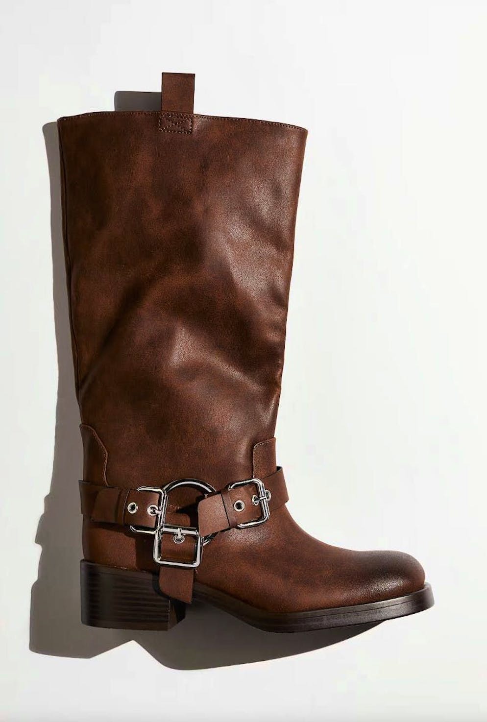 Shoe trend 1: Biker boots. Model from H&M for 119 francs.