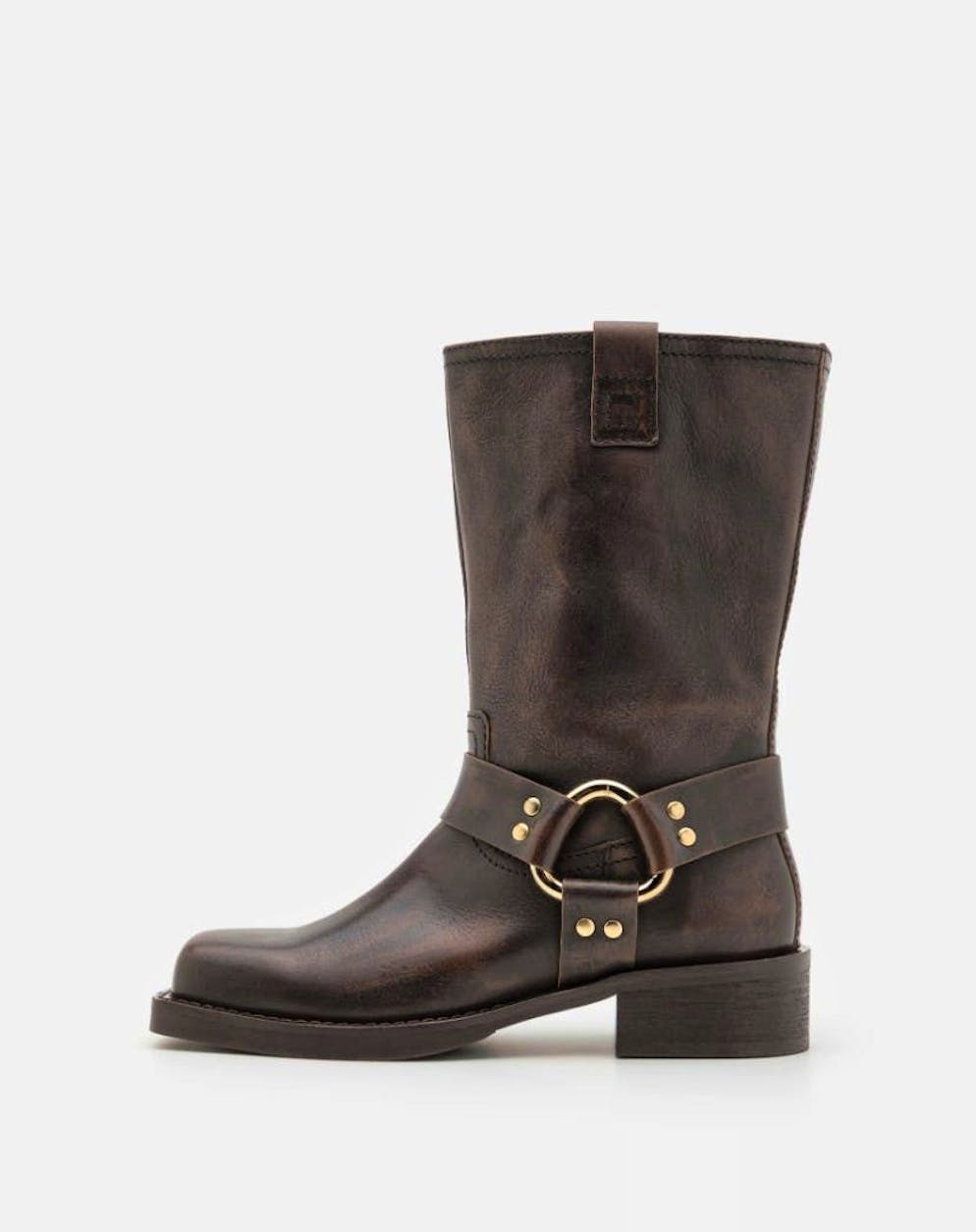 Shoe trend 1: Biker boots. Biker boots from Billi Bi for 430 francs, via Zalando.