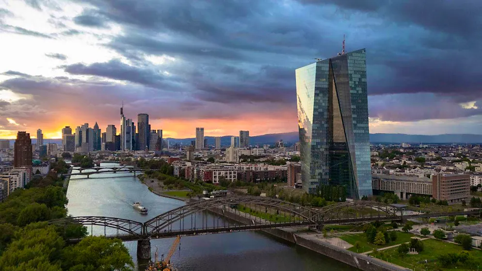 The European Central Bank (ECB) in Frankfurt warns banks of geopolitical risks and urges them to position themselves better. (archive picture)