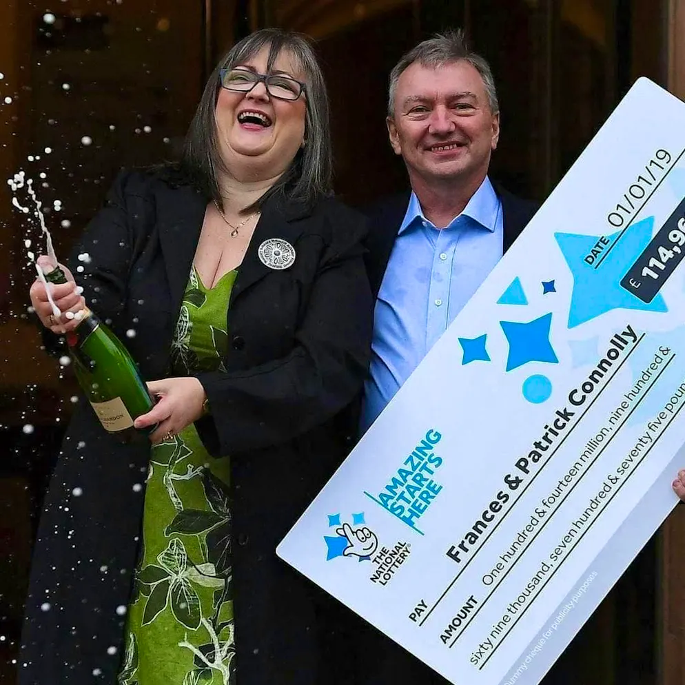Frances and Patrick Connolly hit the Euromillions jackpot. Their first purchase stuns.
