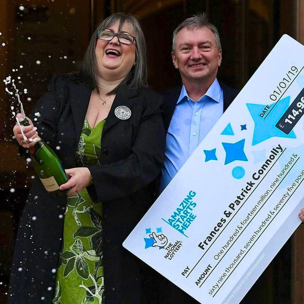 Frances et Patrick Connolly ont remporté le jackpot de l'Euromillions. Leur premier achat laisse perplexe.