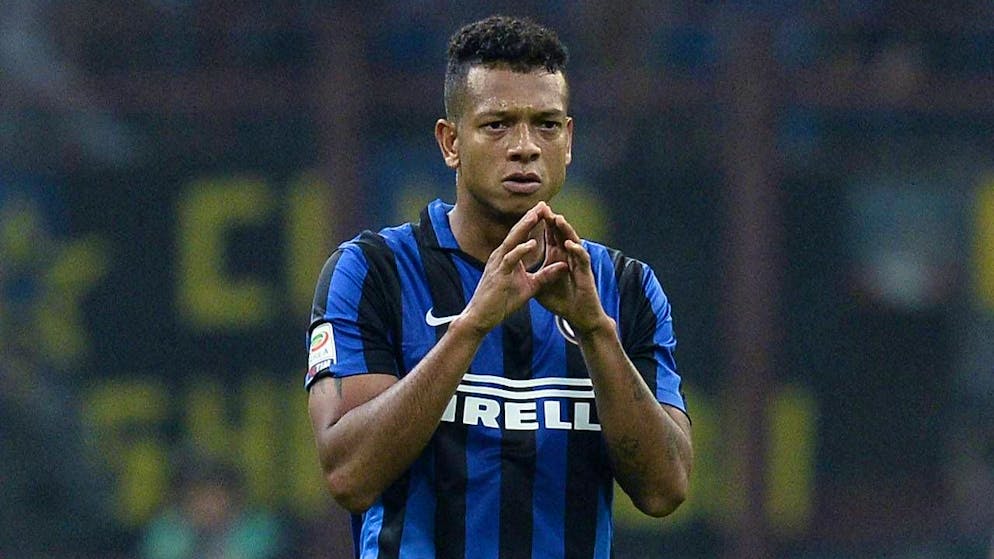 Fredy Guarín ha giocato 144 partite con la maglia dell'Inter fra il 2012 e il 2016.