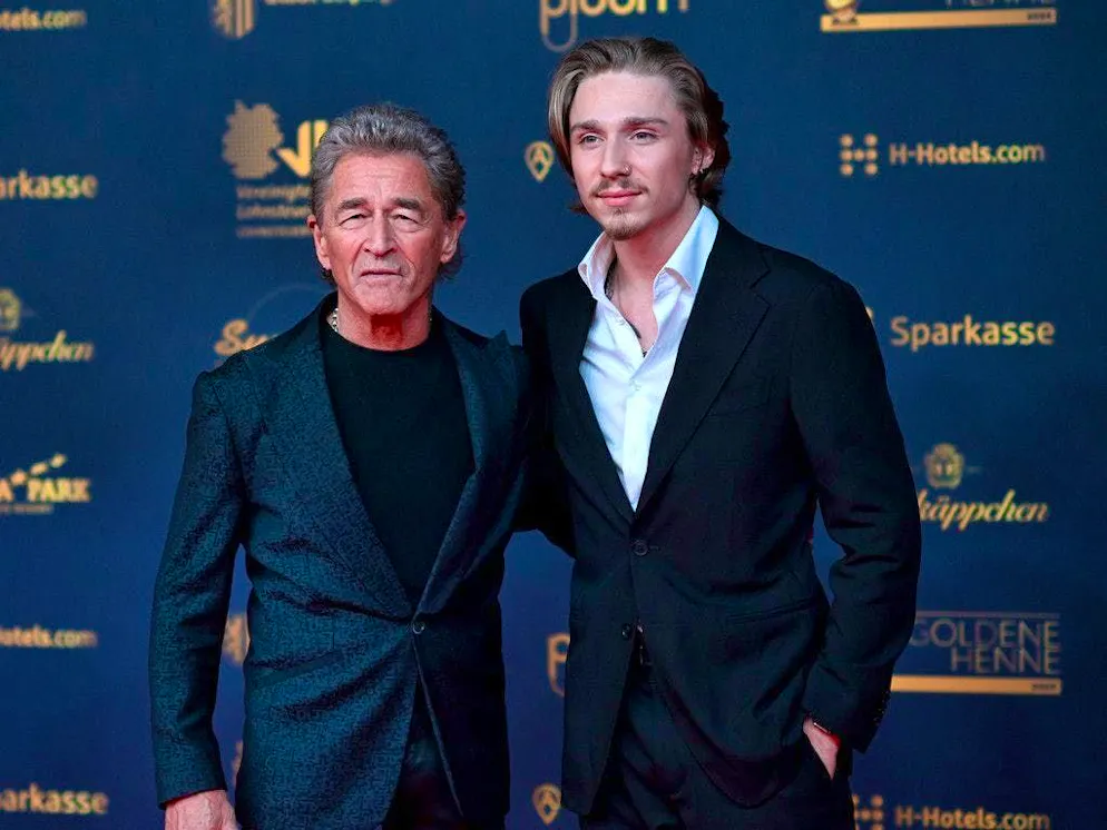 Peter Maffay and his son Yaris