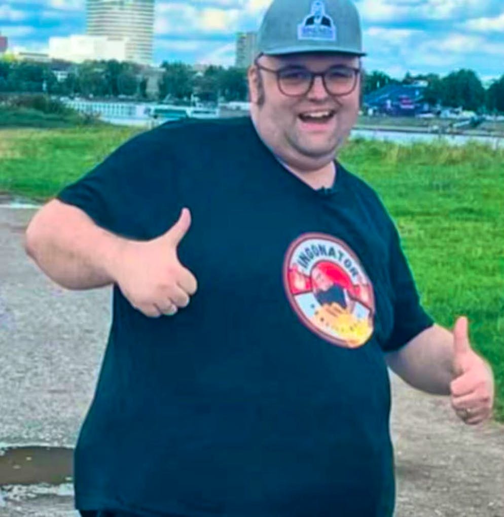 Ingo Peters has lost 50 kilograms. This is what he currently looks like.