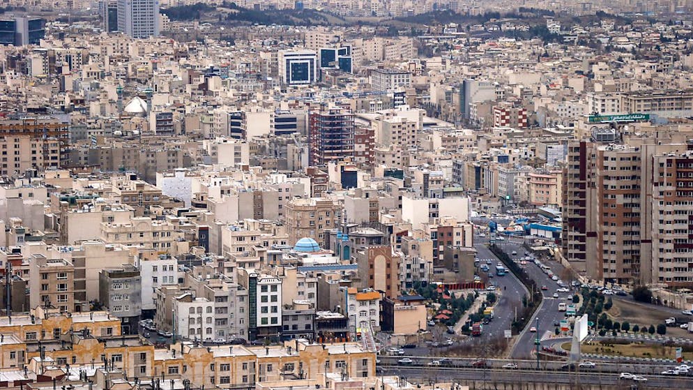 La città di Teheran