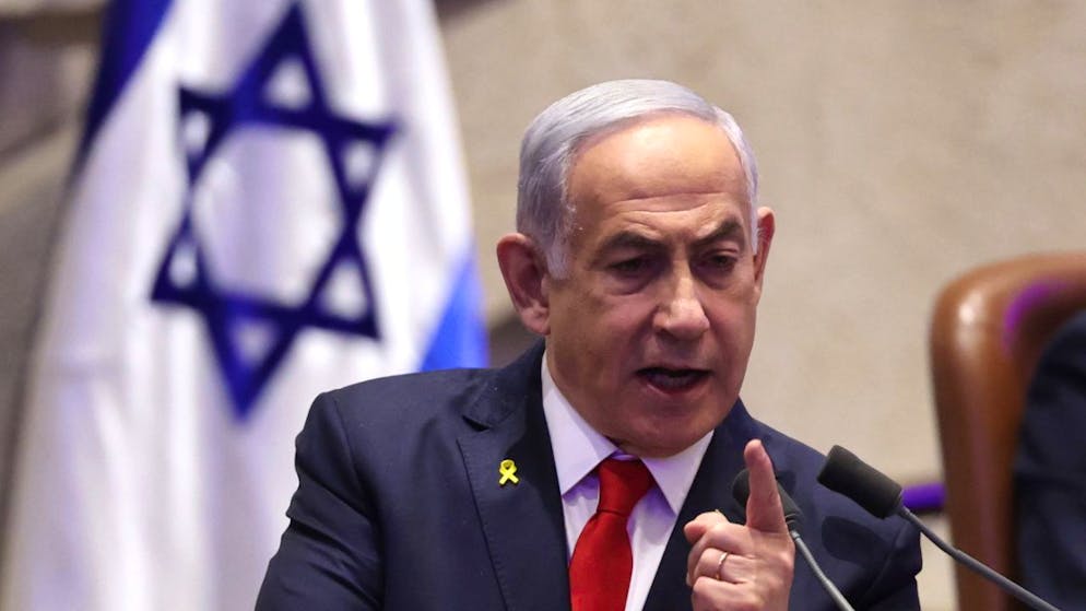 Benjamin Netanyahu si è recato oggi nella Striscia