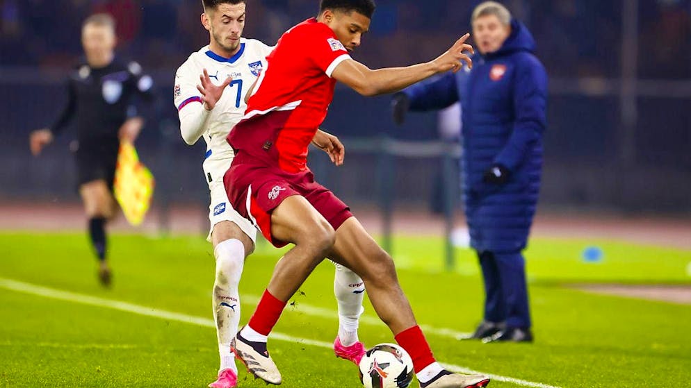 Aurèle Amenda injured her ankle in Zurich against Serbia