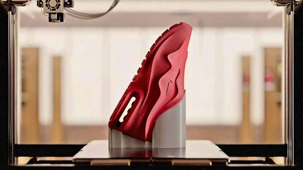 Except for one detail, the Airmax 1000 comes entirely from a 3D printer.