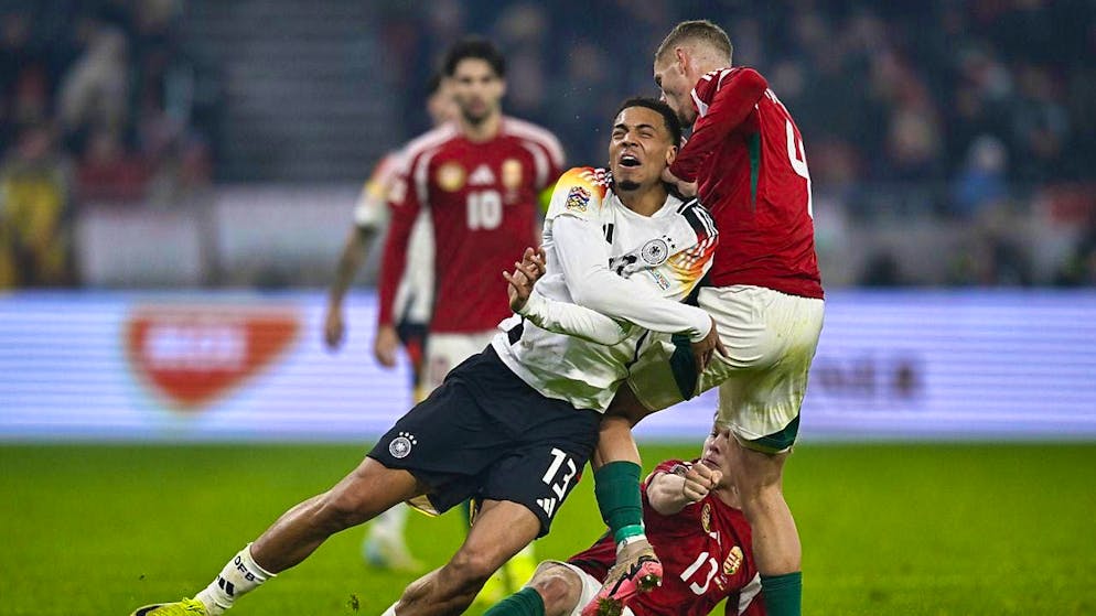 Felix Nmecha scored the 1-0 for the Germans, which they were unable to hold on to