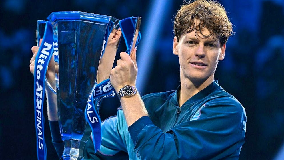 Jannik Sinner crowned an impressive season on Sunday with the title at the ATP Finals.