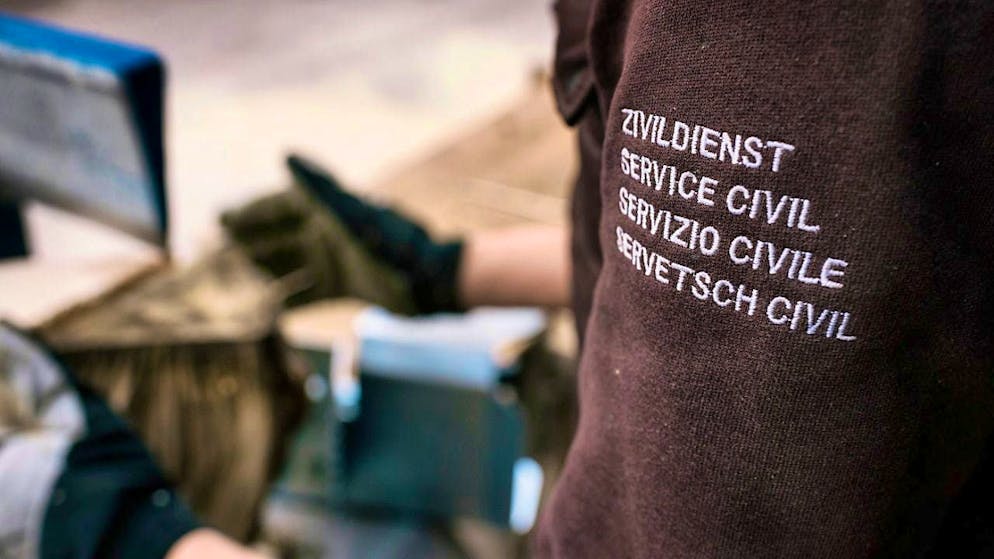 According to a survey, civilian service is considered more meaningful than military service. (theme picture)