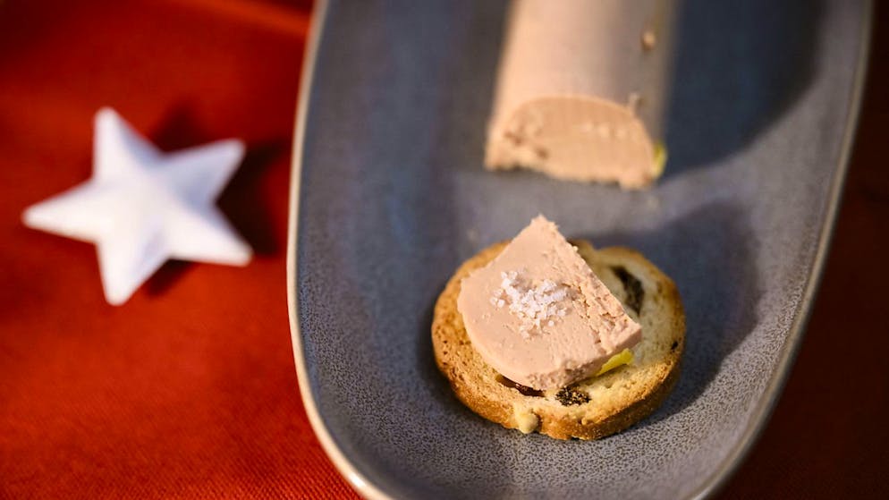 Foie gras, un tipico piatto che allieta le feste natalizie.