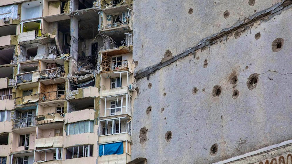 Chernihiv è stata oggetto di un attacco aereo russo la scorsa estate (foto d'archivio).