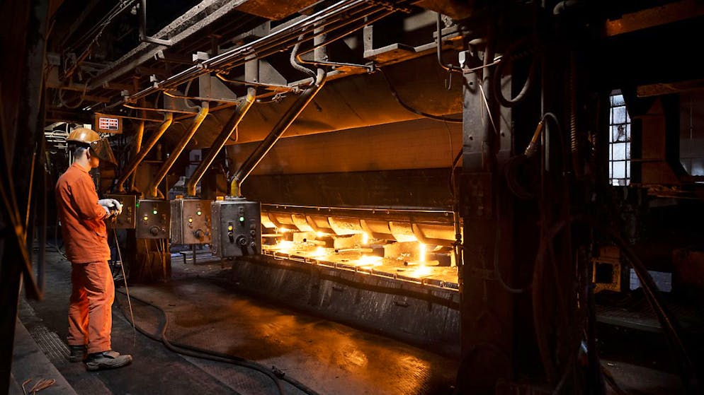 L'aciériste Stahl Gerlafingen va renoncer "pour l'instant" au licenciement de 120 employés, qui seront mis au chômage partiel. (archives)