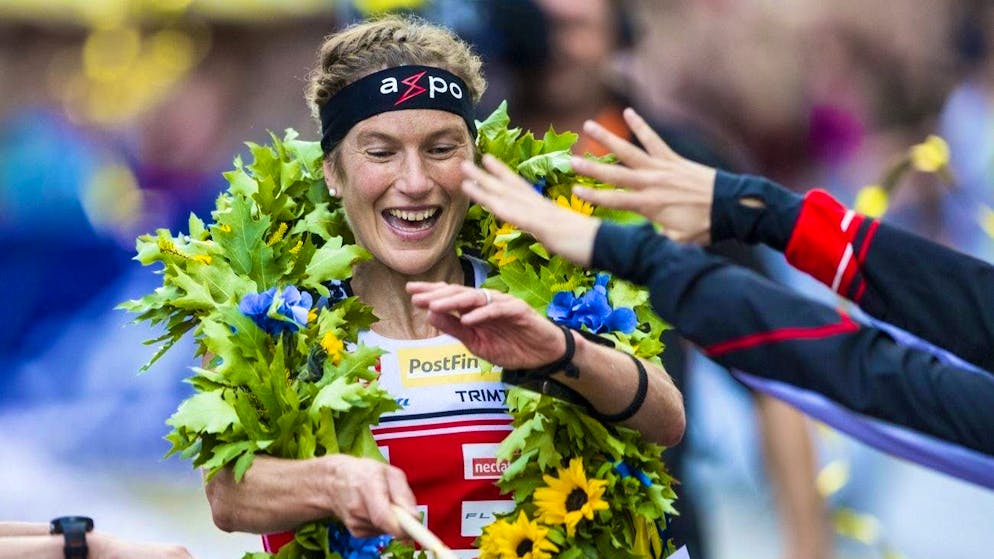 Simone NIggli at her last World Cup race in October 2013.