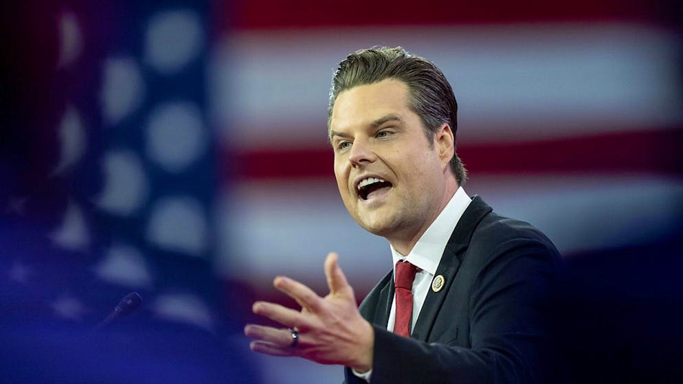 Il controverso repubblicano Matt Gaetz