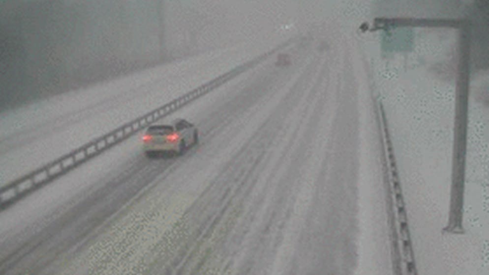 Un'immagine scattata nel primo pomeriggio a Piotta.