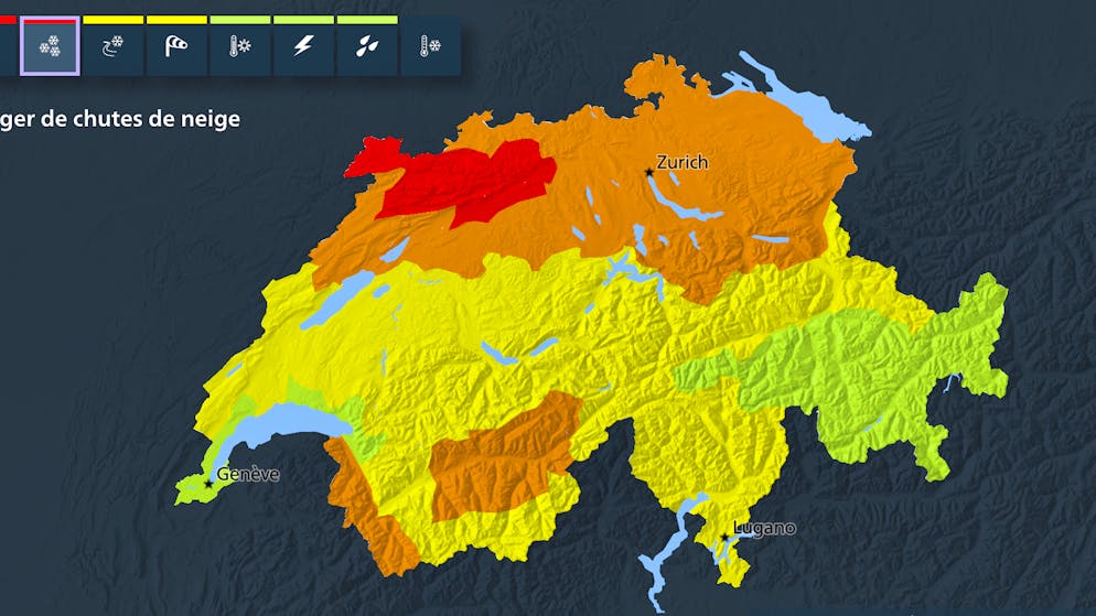 Cumuls records en perspective. Chutes de neige exceptionnelles : alerte rouge et perturbations majeures