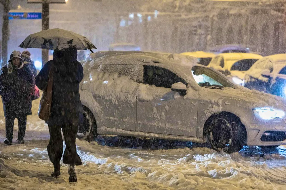 It is likely to snow again in the lowlands on Friday.