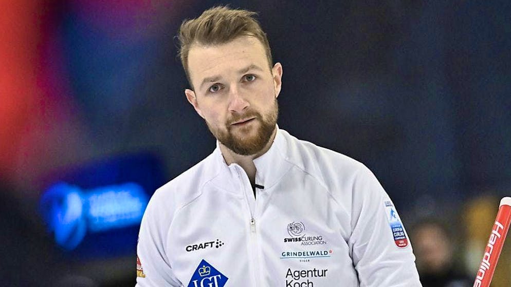 Skip Yannick Schwaller is not satisfied: he and his team did not have the best day on Friday.