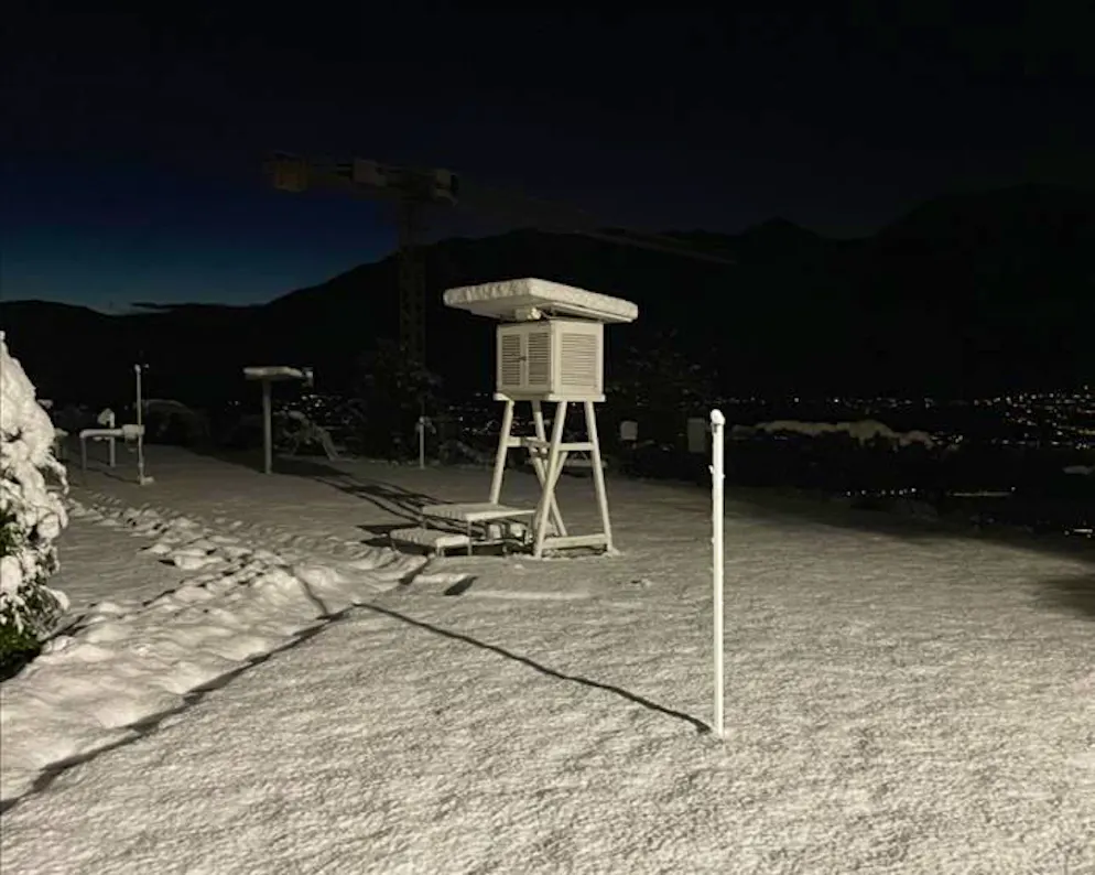 Tanta neve per il mese di novembre.