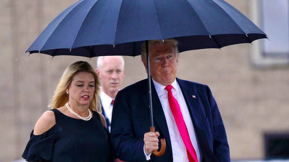 Since 2016, Pam Bondi has stood by Donald Trump in good times and bad.