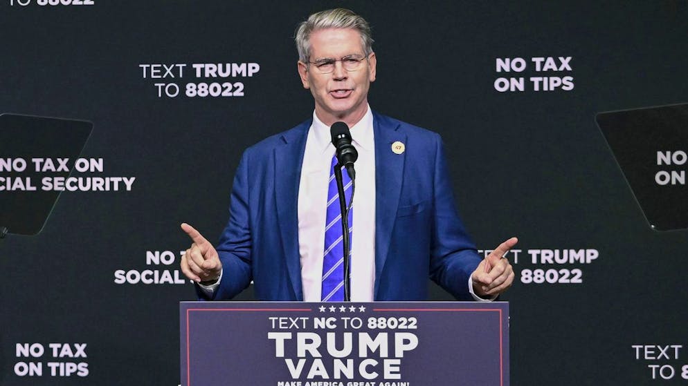 Donald Trump will den Hedgefonds-Manager Scott Bessent als US-Finanzminister. (Archivbild)