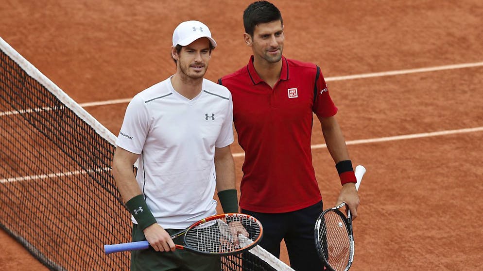 Novak Djokovic (rechts) und Andy Murray haben die Zusammenarbeit beendet.