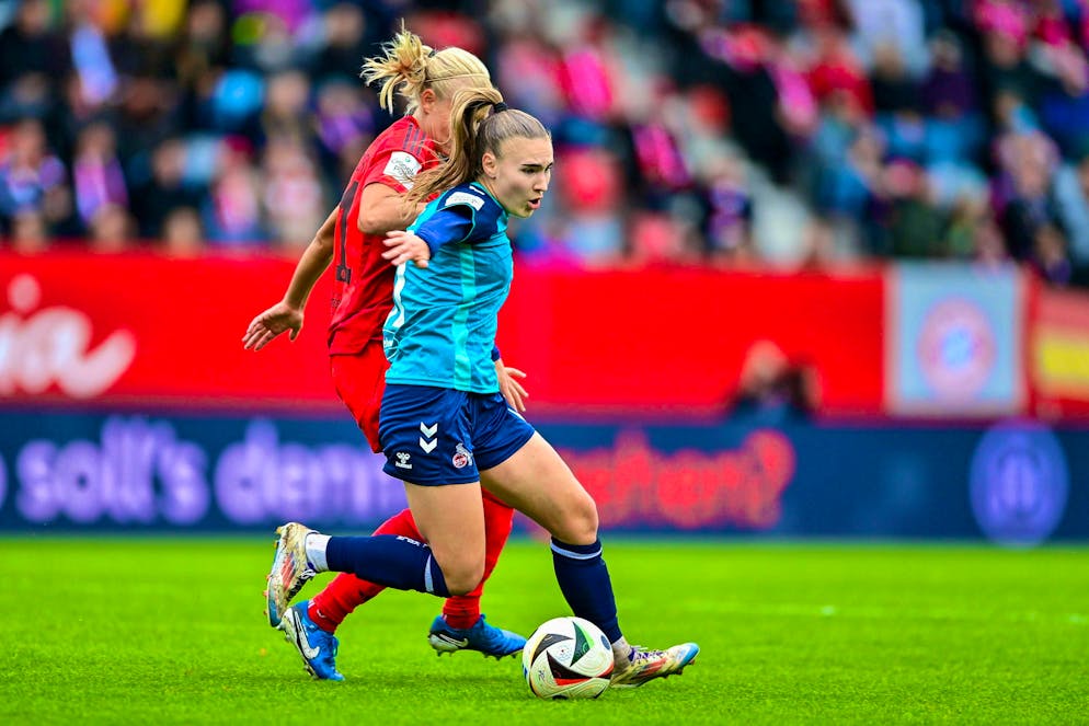 Top 10: The biggest talents in Swiss women's football. #10: Alena Bienz (21) / 1. FC Köln / Date of birth: March 5, 2003
