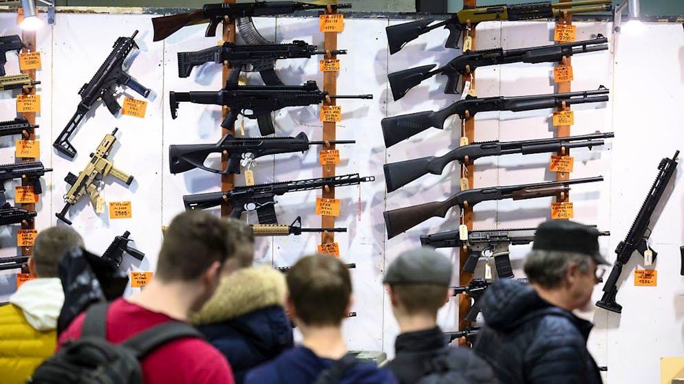 Lausanne accueille en fin de semaine la 30e édition de la Bourse aux armes (archives).