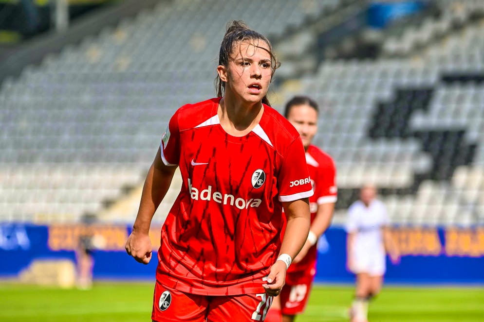 Top 10: The biggest talents in Swiss women's football. #8: Leela Egli / SC Freiburg / Date of birth: December 11, 2006