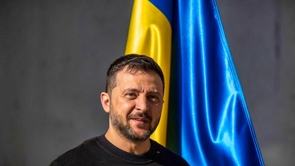 ARCHIVE - "When will the war end? When Russia wants the war to end. If America takes a stronger position. If the global South is on the side of Ukraine and on the side of ending the war," said Selenskyj. Photo: Michael Kappeler/dpa