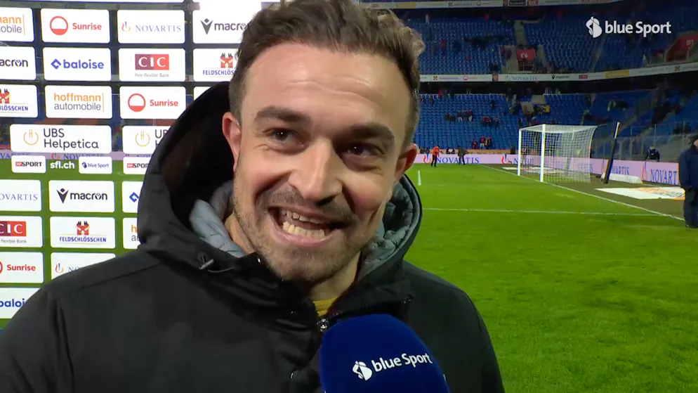 New top scorer in the Super League. Shaqiri: 