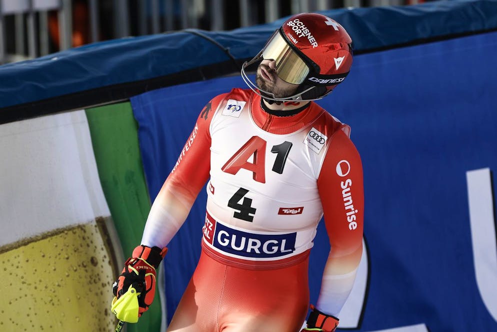 Loic Meillard a manqué de pas grand chose pour arracher le podium