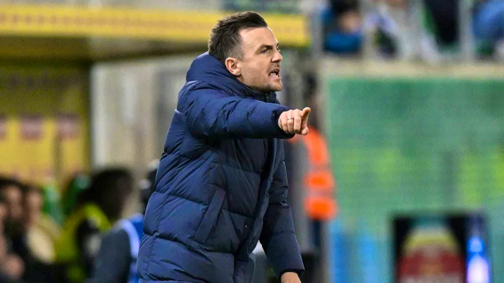 Coach Enrico Maassen showed the way, but St. Gallen failed to score the redemptive goal