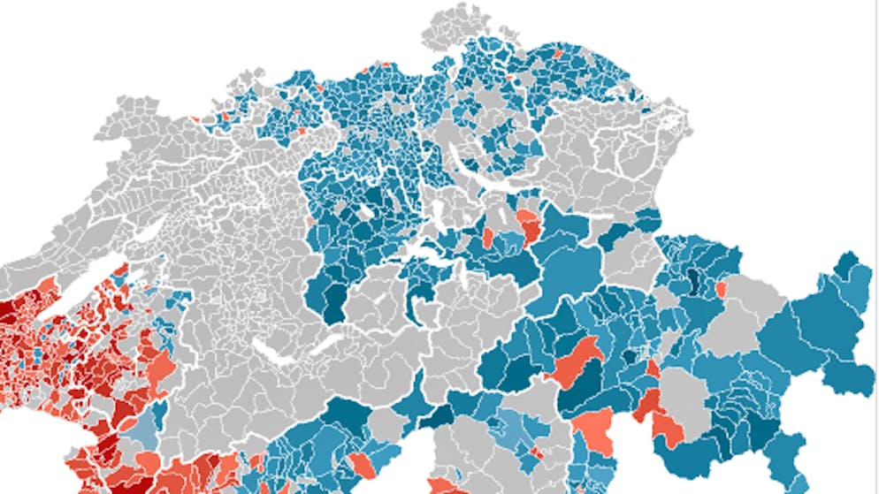Finanzierung Gesundheitswesen. So hat deine Gemeinde abgestimmt