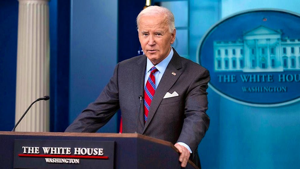 ARCHIVE - US President Joe Biden speaks to the media in the White House press room. Photo: Susan Walsh/AP/dpa