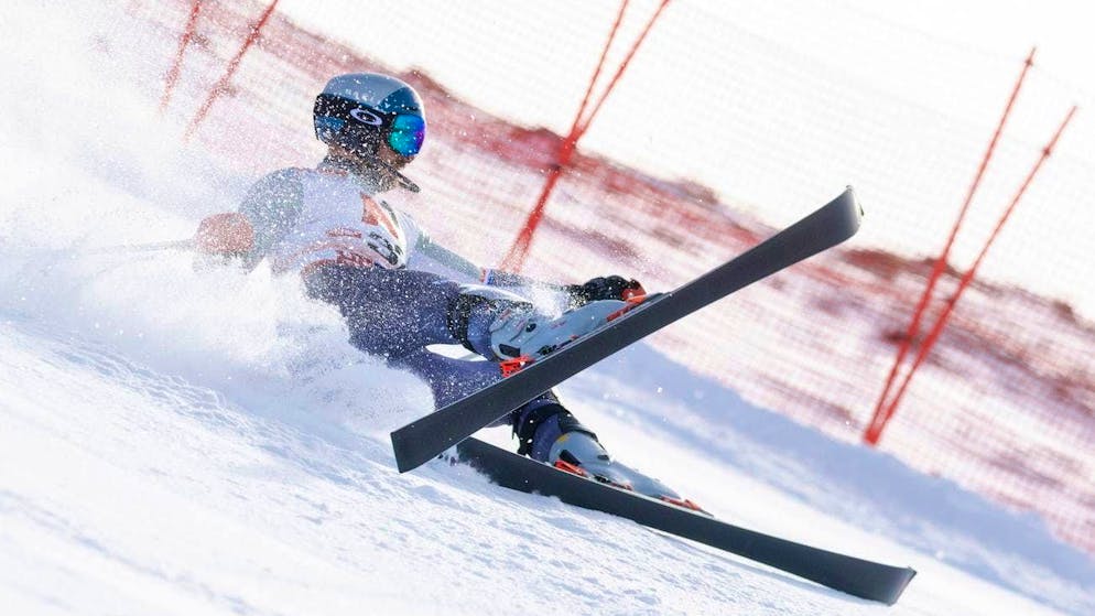 Marcel Hirscher is eliminated in the first run in Gurgl.