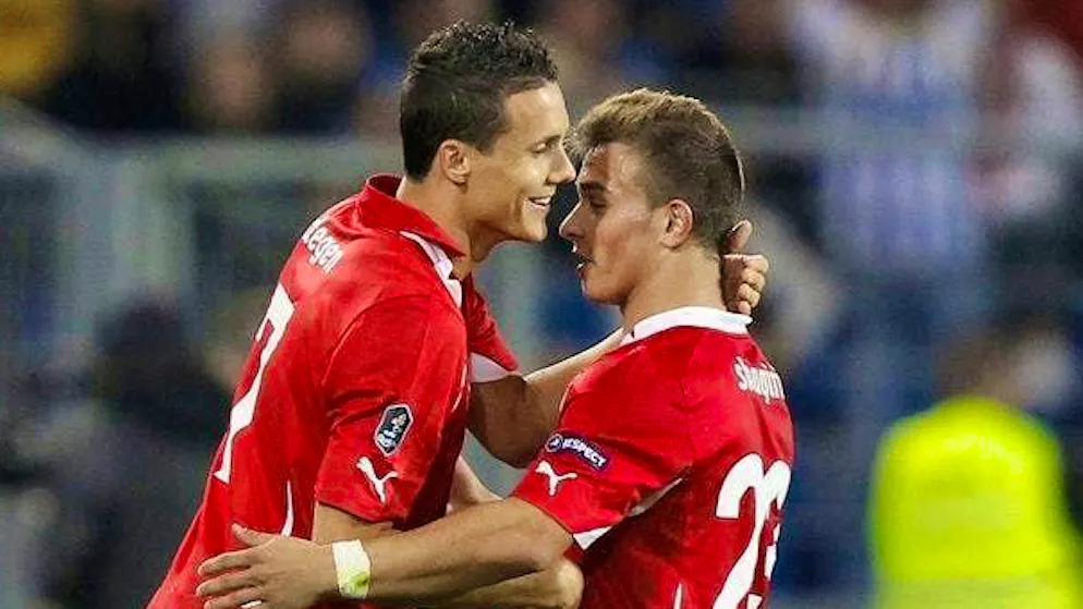 David Degen and Xherdan Shaqiri were once team-mates, now they want to lead FC Basel to success.