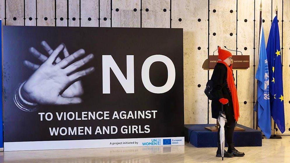 Tackling the causes: The federal government wants to combat violence against women in three areas in particular. (symbolic image)