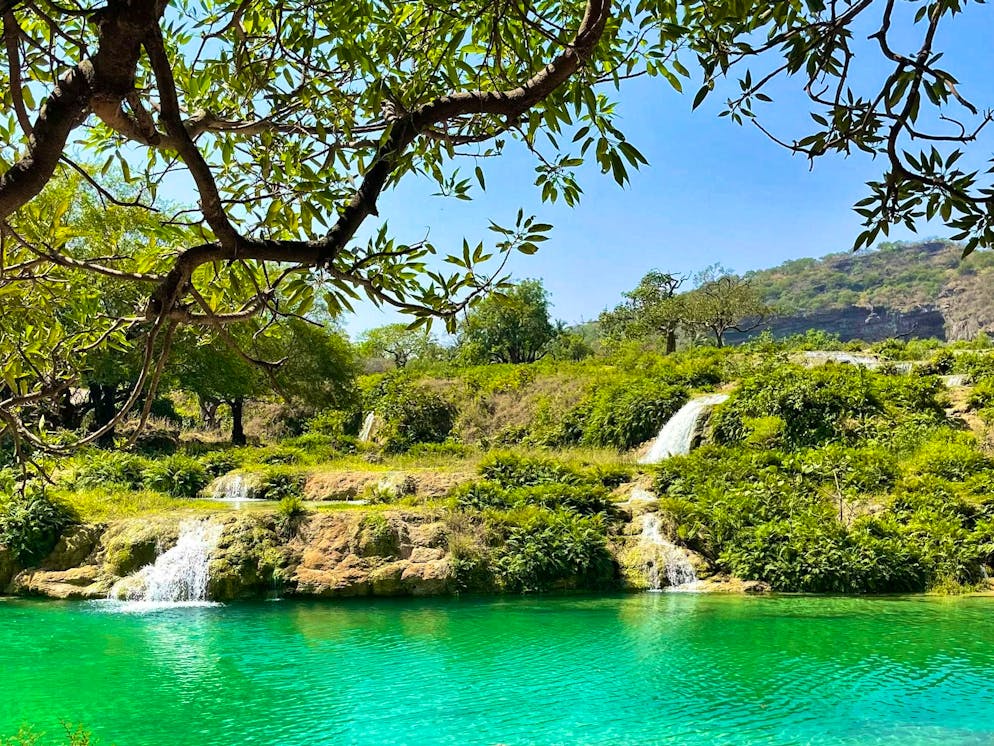 Travelogue Oman. The Wadi Darbat in Oman's southern Dhofar Mountains is a natural wonder that attracts countless tourists every year.
