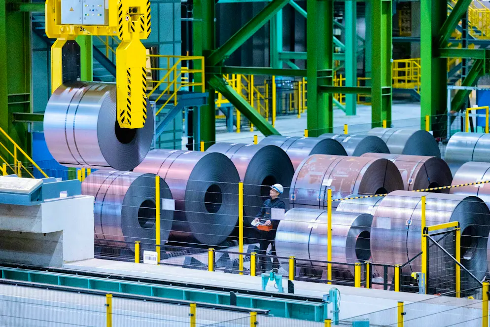 Thousands of jobs are disappearing in Thyssenkrupp's steel industry.
