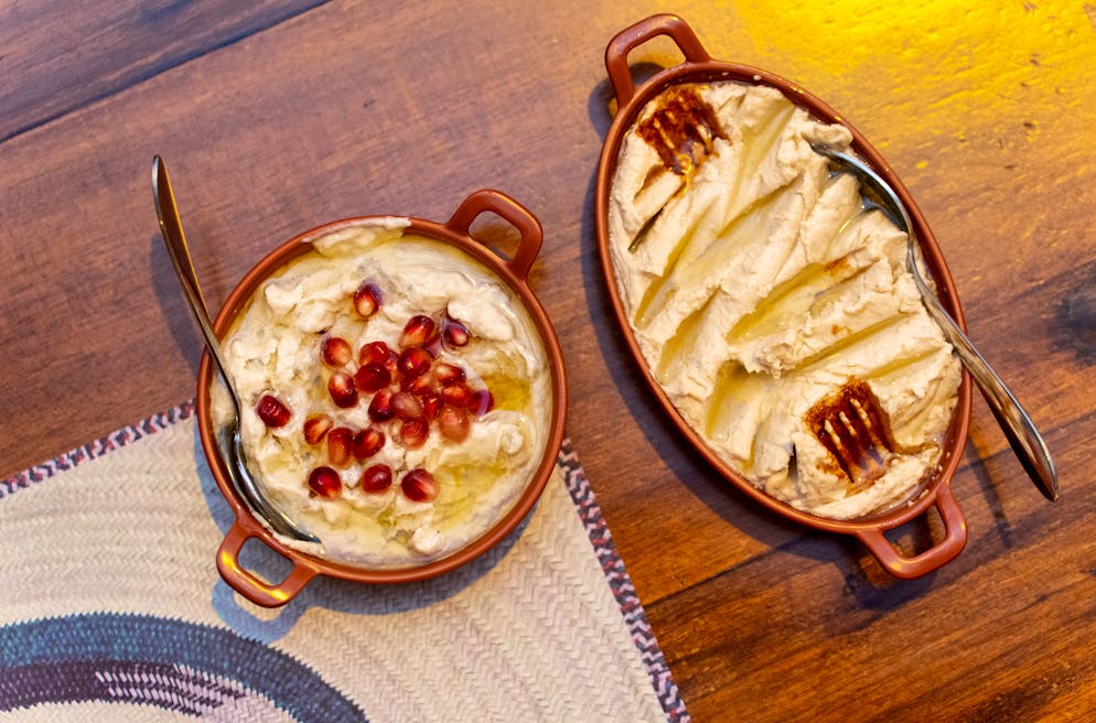 Reisebericht Oman. … als auch Hummus oder Baba Ganoush schmecken lecker. 